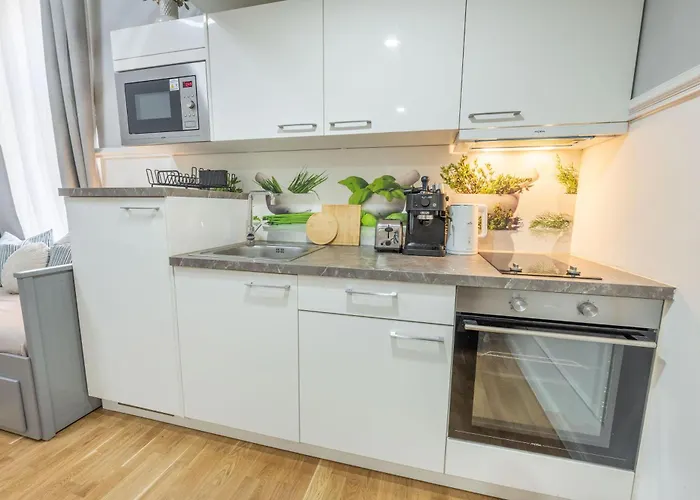 Large 3br - 1 - Sleeps 8 - Elevator - Self Check In Appartement Praag